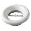White Metal Extract Ceiling Valve 125mm – Anemostat EV Anemostats Free Shipping 59