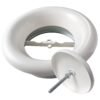 White Metal Extract Ceiling Valve 125mm – Anemostat EV Anemostats Free Shipping 61