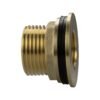 Water Butt Brass 3/4" BSP Male - 1/2" BSP Female and Drill