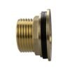 Water Butt Brass 3/4" BSP Male - 1/2" BSP Female and Drill