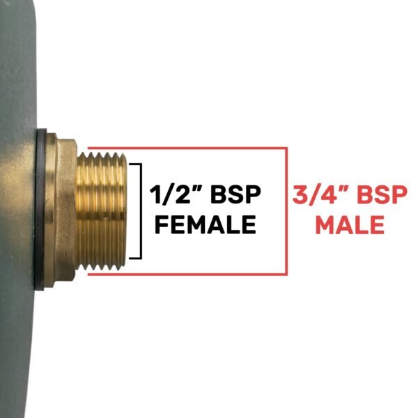 Water butt brass kit 3/4 inch with lever tap hose barb and lever – rainwater harvesting kit uk water butt kits free shipping 13