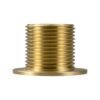 Water Butt Brass 1" BSP Male - 3/4" BSP Female and Drill Bit