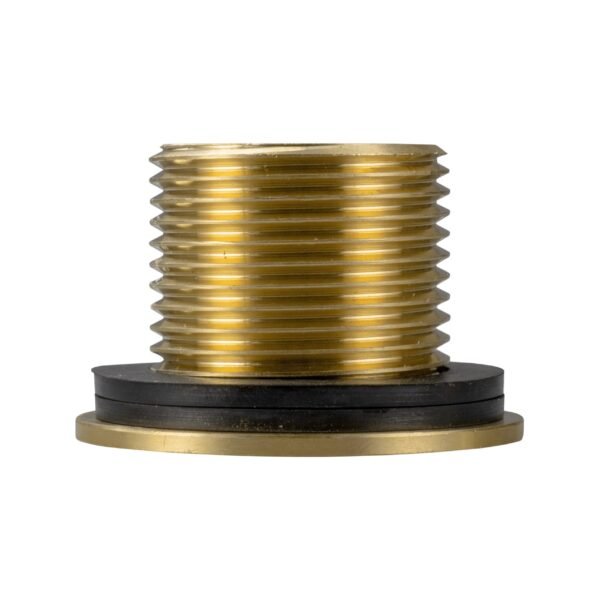 Water Butt Brass 1" BSP Male - 3/4" BSP Female and Drill Bit