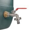 Water Butt Brass Kit 3/4″ with Quick Connect Lever Tap and Brass Wall Flange Kits Free Shipping 29