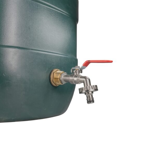Water Butt Brass Kit 3/4" with Quick Connect Lever Tap