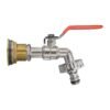 Water Butt Brass Kit 3/4″ with Quick Connect Lever Tap and Brass Wall Flange Kits Free Shipping 27