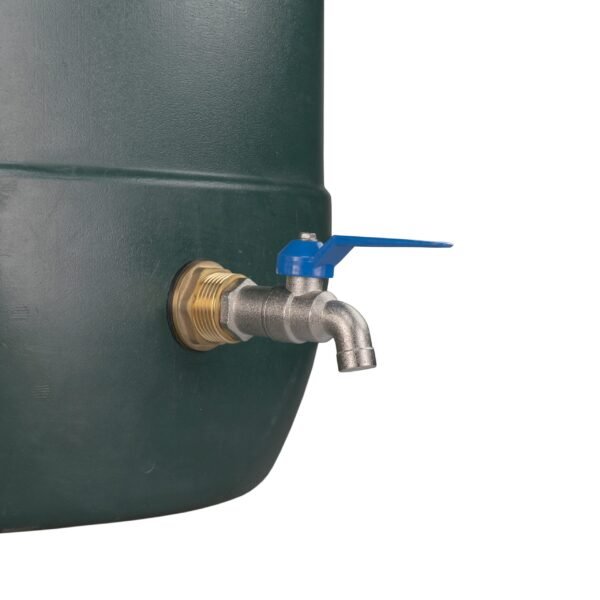 Water butt brass kit 3/4 inch with simple lever tap and drill – rainwater harvesting kit uk brass wall flange kits free shipping 11