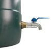Water butt brass kit 3/4 inch with simple lever tap and drill – rainwater harvesting kit uk brass wall flange kits free shipping 35