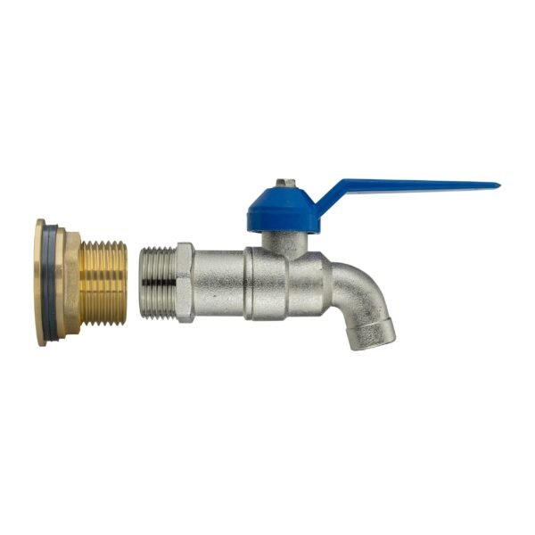 Water butt brass kit 3/4 inch with simple lever tap and drill – rainwater harvesting kit uk brass wall flange kits free shipping 15