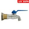 Water butt brass kit 3/4 inch with simple lever tap and drill – rainwater harvesting kit uk brass wall flange kits free shipping 39