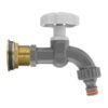 Water butt brass kit 3/4 inch with grey dial tap – rainwater harvesting kit uk water butt kits free shipping 19