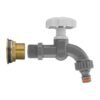 Water butt brass kit 3/4 inch with grey dial tap – rainwater harvesting kit uk water butt kits free shipping 27