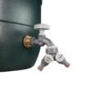 Water Butt Brass Kit 3/4″ with Grey Dial Tap + Two-Way Brass Wall Flange Kits Free Shipping 37