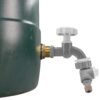Water Butt Brass Kit 3/4″ with Grey Dial Tap + Two-Way New Arrivals Free Shipping 37