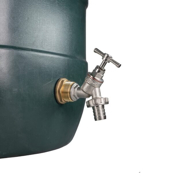 Water butt brass kit 3/4 inch with nickel plated brass barbed – rainwater harvesting kit uk water butt kits free shipping 9