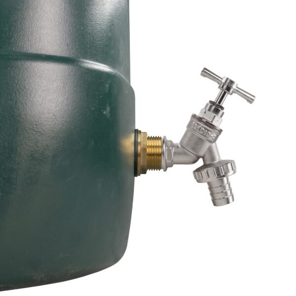 Water butt brass kit 3/4 inch with nickel plated brass barbed – rainwater harvesting kit uk water butt kits free shipping 11