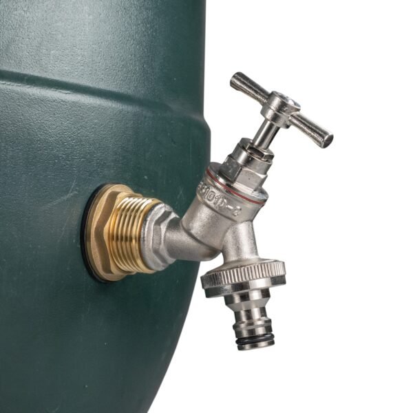 Water butt brass kit 3/4 inch with nickel plated brass quick – rainwater harvesting kit uk water butt kits free shipping 5