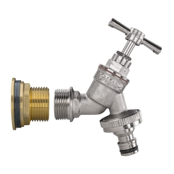 Water butt brass kit 3/4 inch with nickel plated brass quick – rainwater harvesting kit uk water butt kits free shipping 13