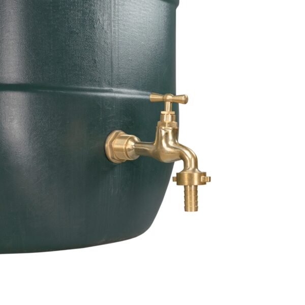 Water butt brass kit 3/4 inch with 15mm barbed polished brass – rainwater harvesting kit uk water butt kits free shipping 9