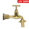 Water butt brass kit 3/4 inch with 15mm barbed polished brass – rainwater harvesting kit uk brass wall flange kits free shipping 43