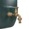 Water butt brass kit 3/4 inch with quick connect polished brass and drill bit brass wall flange kits free shipping 31
