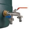 Water Butt Brass Kit 3/4″ with Double Quick Connect Tap and New Arrivals Free Shipping 41