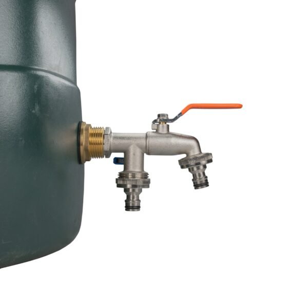 Water Butt Brass Kit 3/4″ with Double Quick Connect Tap and New Arrivals Free Shipping 21