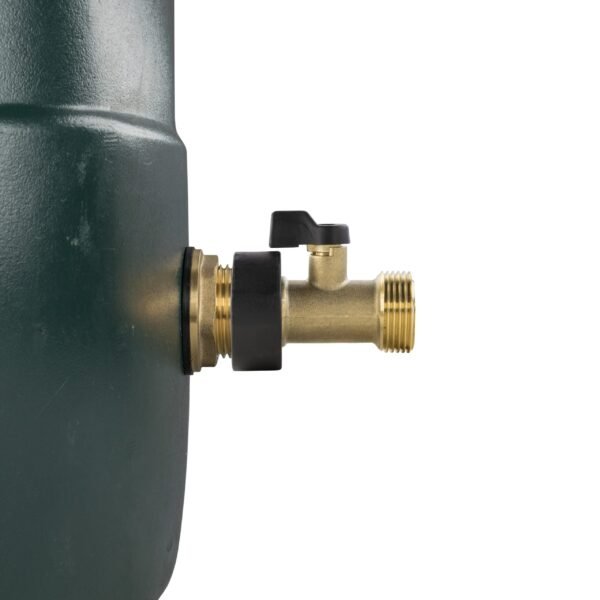 Water Butt Brass Kit 3/4″ with Brass Valve and Drill Bit New Arrivals Free Shipping 15