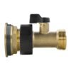 Water Butt Brass Kit 3/4″ with Brass Valve and Drill Bit New Arrivals Free Shipping 27