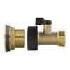 Water Butt Brass Kit 3/4″ with Brass Valve and Drill Bit New Arrivals Free Shipping 37