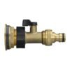 Water Butt Brass Kit 3/4″ with Brass Valve + Quick Connect New Arrivals Free Shipping 27