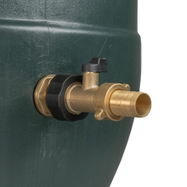 Water butt brass kit 3/4 inch with brass valve + 19mm barb and – rainwater harvesting kit uk water butt kits free shipping 7
