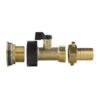 Water butt brass kit 3/4 inch with brass valve + 19mm barb and – rainwater harvesting kit uk water butt kits free shipping 35