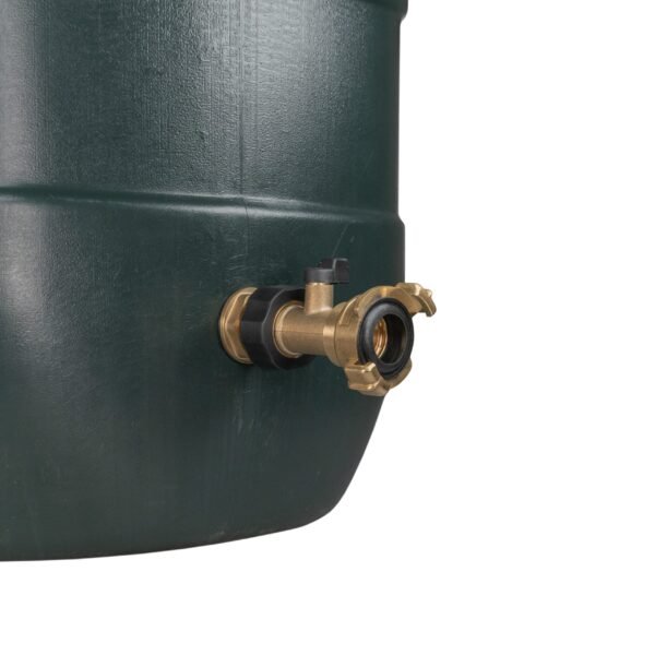 Water butt brass kit 3/4 inch with brass valve + geka and drill – rainwater harvesting kit uk water butt kits free shipping 11