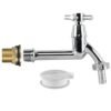 Water Butt Brass Kit 3/4″ with Extended Brass Chrome Tap Water Butt Kits Free Shipping 39