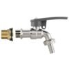 Water butt brass kit 3/4 inch with lever tap hose barb and side – rainwater harvesting kit uk water butt kits free shipping 49