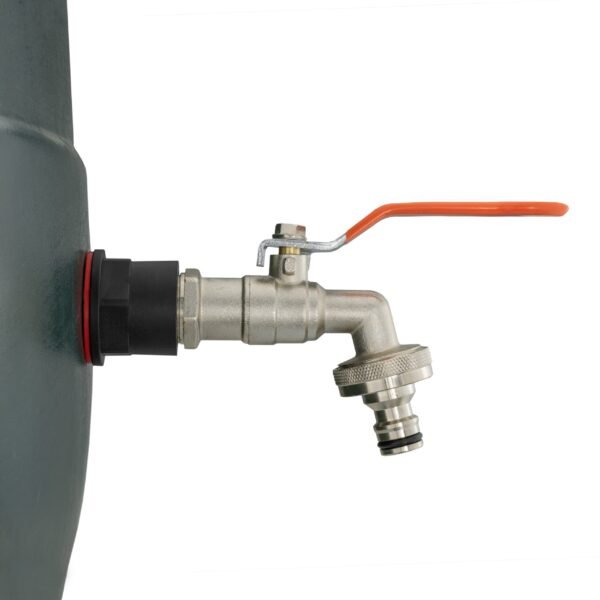 Water Butt Kit 1/2″ with Quick Connect Lever Tap New Arrivals Free Shipping 11