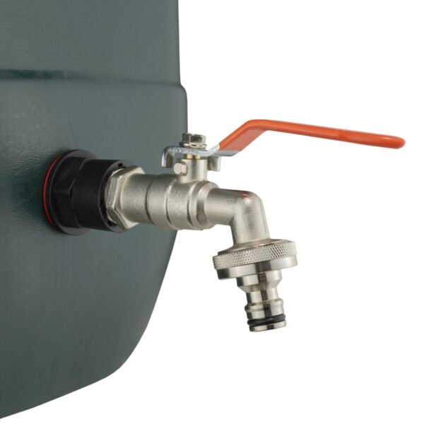 Water butt kit 1/2″ with quick connect lever tap and drill water butt kits free shipping 6