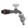 Water butt kit 1/2 inch with grey dial tap + two-way splitter + drill bit – rainwater harvesting kit uk water butt kits free shipping 29