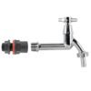 Water butt kit 1/2″ with extended brass chrome tap 1/2″ barb – rainwater harvesting kit uk water butt kits free shipping 23