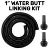 1 inch water butt linking kit for 2 butts with drill bit kits free shipping