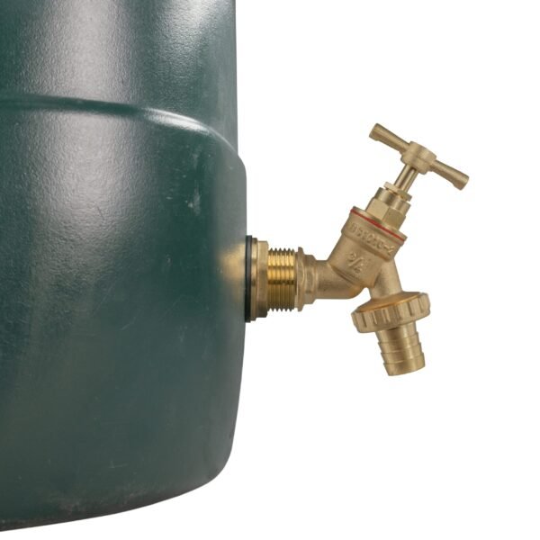 Water butt brass kit 1 inch with brass barbed tap and drill bit – rainwater harvesting kit uk brass wall flange kits free shipping 13