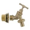 Water butt brass kit 1 inch with brass barbed tap and drill bit – rainwater harvesting kit uk brass wall flange kits free shipping 45