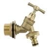 Water butt brass kit 1″ with brass quick connect tap and brass wall flange kits free shipping 49