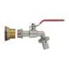 Water Butt Brass Kit 1″ with Barbed Lever Tap and Drill Bit Brass Wall Flange Kits Free Shipping 43