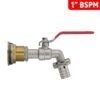 Water Butt Brass Kit 1″ with Barbed Lever Tap New Arrivals Free Shipping 39