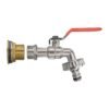 Water Butt Brass Kit 1″ with Quick Connect Lever Tap and Brass Wall Flange Kits Free Shipping 41