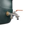 Water Butt Brass Kit 1" with Double Tap