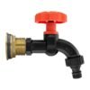 Water Butt Brass Kit 1″ with Black Dial Tap New Arrivals Free Shipping 25