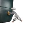 Water Butt Brass Kit 1" with Grey Dial Tap + Two-Way